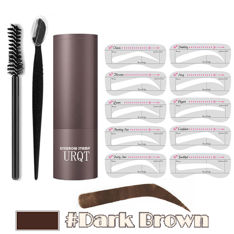 One Step Eyebrow Stamp Shaping Kit Eye Brow Gel